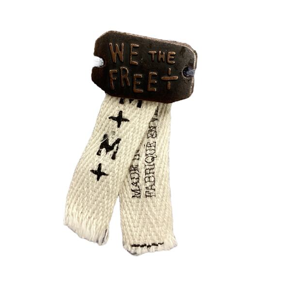 We The Free - Free People Tunic Women’s Size M Fine Knit Deep V-Neck Long Sleeve - Picture 5 of 5